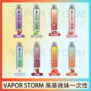 VAPOR STORM風暴辣妹一次性主機充電7500口（5%）