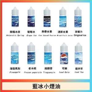 藍冰系列電子煙主機小煙油30ml（4%）